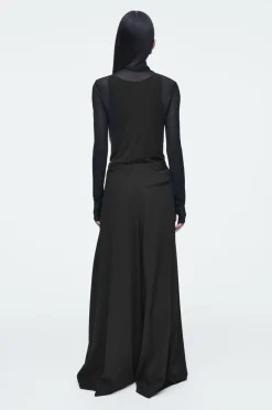 COS FLUID WIDE-LEG TROUSERS-Women Pants