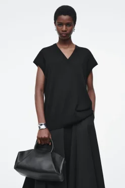 COS FOLD SHOULDER BAG - LEATHER-Women Bags