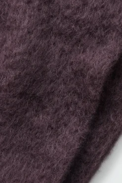 COS FRINGED BRUSHED-MOHAIR SCARF-Women Hats & Scarves