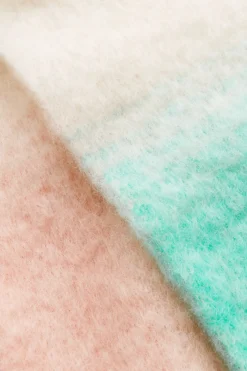 COS FRINGED BRUSHED-MOHAIR SCARF-Women Hats & Scarves