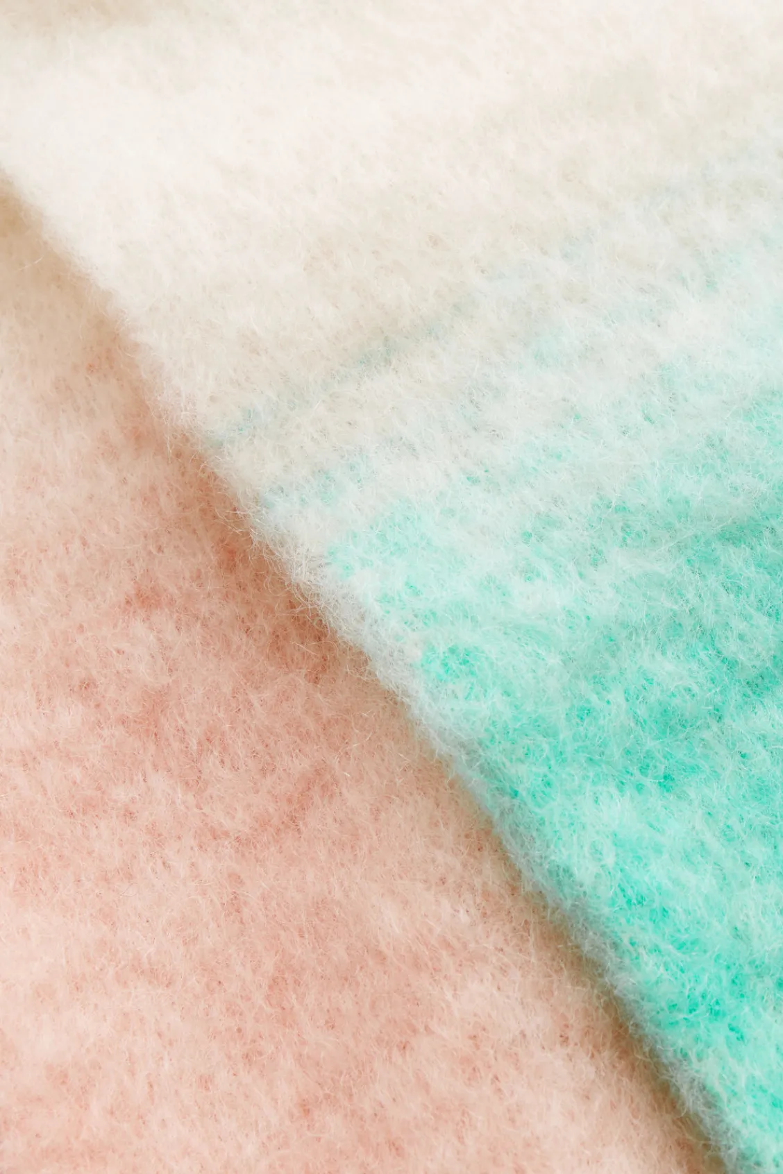 COS FRINGED BRUSHED-MOHAIR SCARF-Women Hats & Scarves