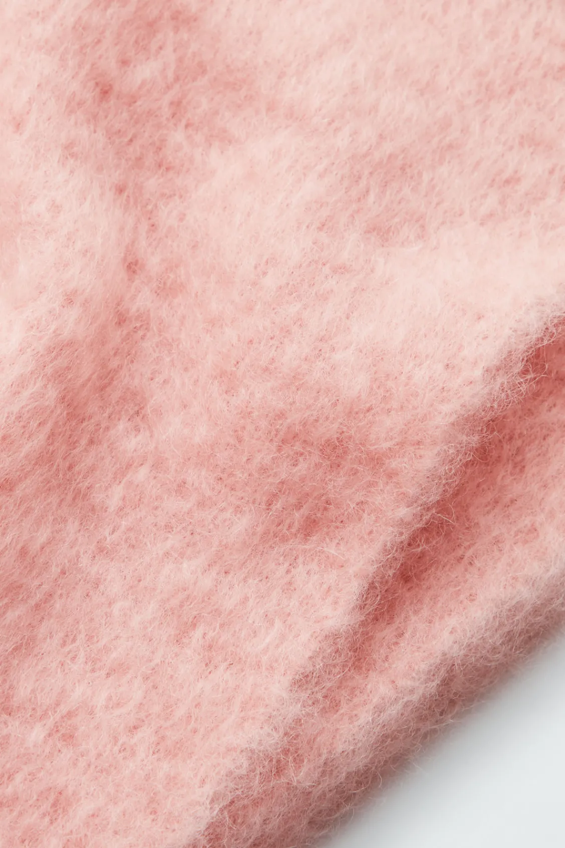 COS FRINGED BRUSHED-MOHAIR SCARF-Women Hats & Scarves