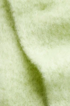 COS FRINGED BRUSHED-MOHAIR SCARF-Women Hats & Scarves
