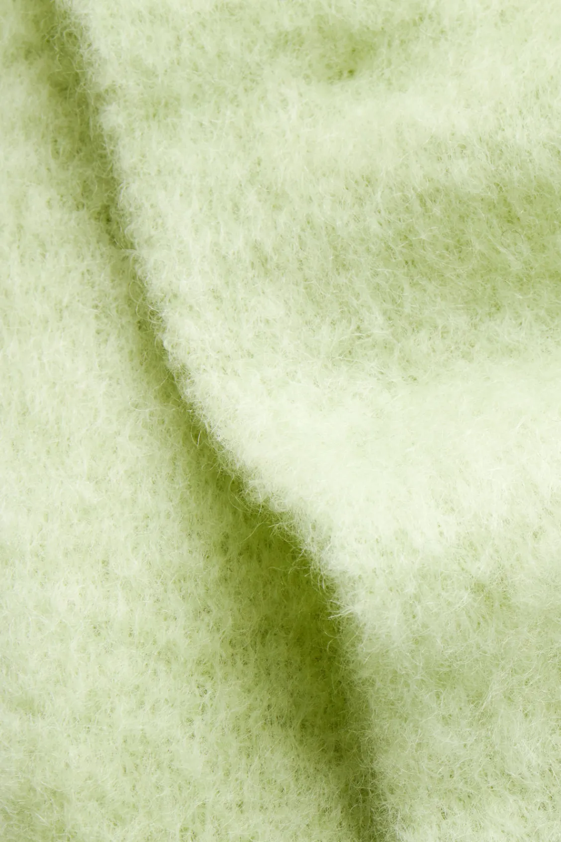 COS FRINGED BRUSHED-MOHAIR SCARF-Women Hats & Scarves