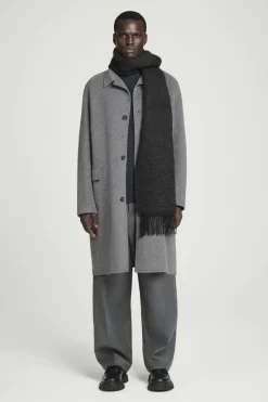 COS FRINGED MOHAIR SCARF- Hats & Scarves