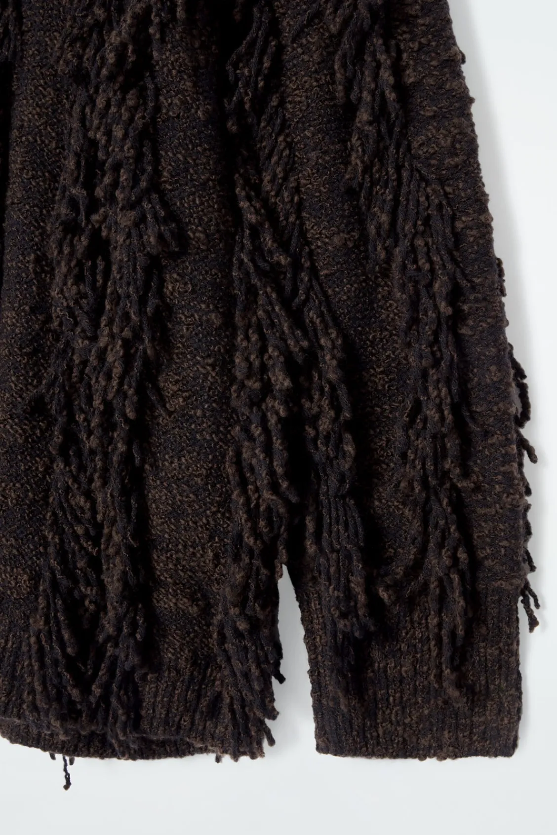 COS FRINGED WOOL SWEATER-Women Sweaters & Cardigans