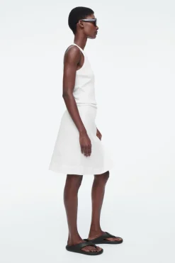 COS FRONT-PLEAT MINI SKIRT-Women Skirts
