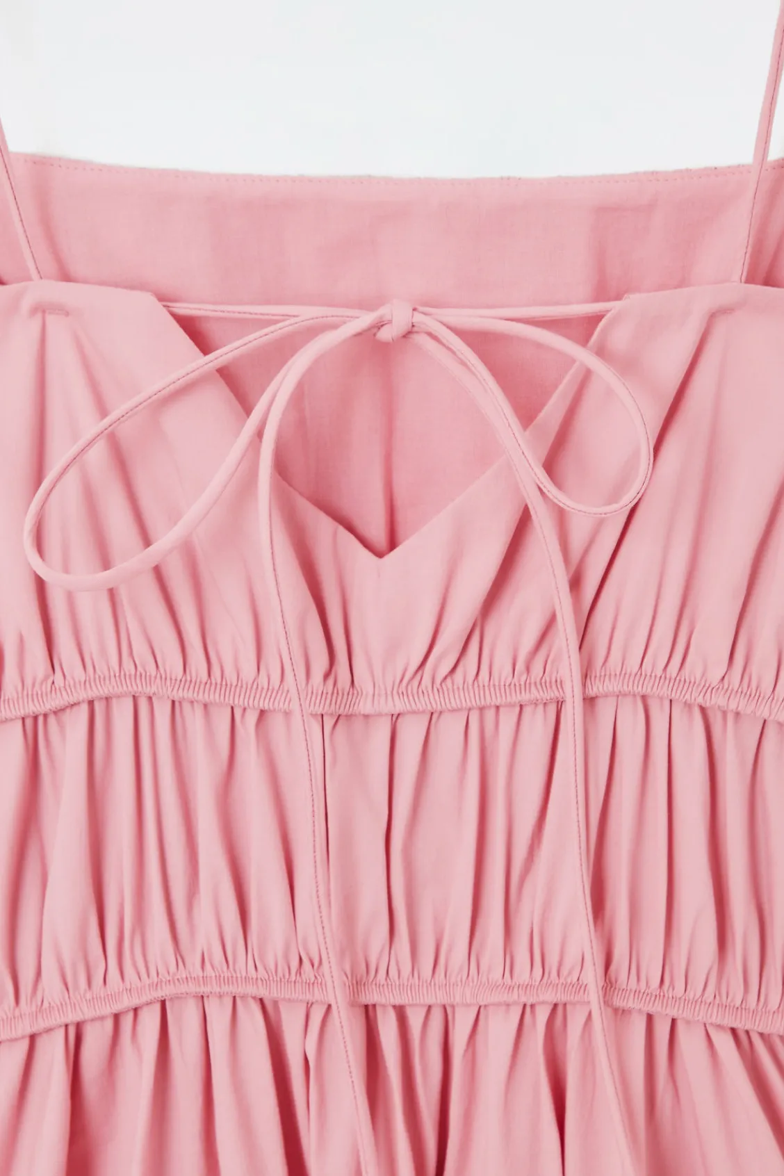 COS GATHERED-WAIST MIDI DRESS-Women Dresses & Jumpsuits