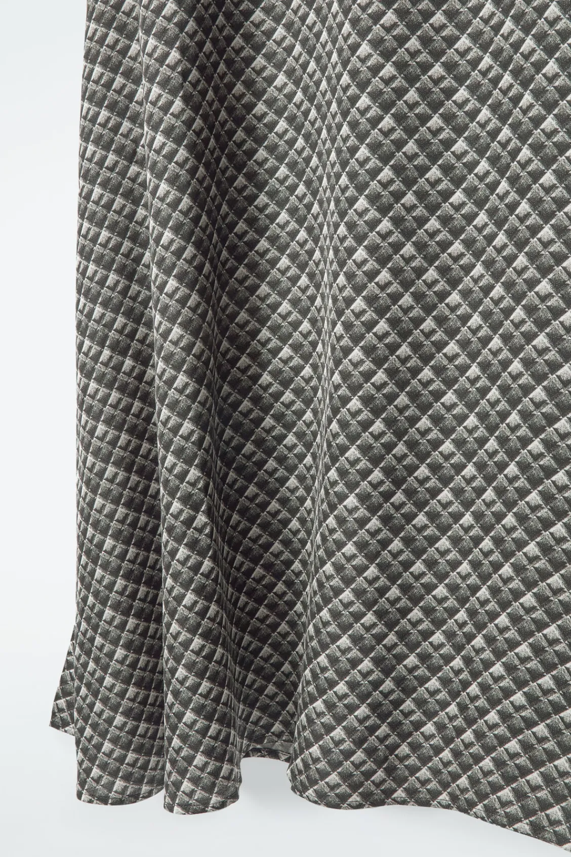 COS GEOMETRIC-PRINT MAXI SHIRT DRESS-Women Dresses & Jumpsuits