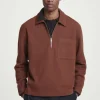 COS HALF-ZIP WOOL-BLEND SWEATER- Sweatshirts & Hoodies | Sweaters & Cardigans