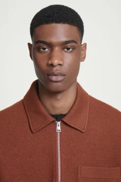 COS HALF-ZIP WOOL-BLEND SWEATER- Sweatshirts & Hoodies | Sweaters & Cardigans