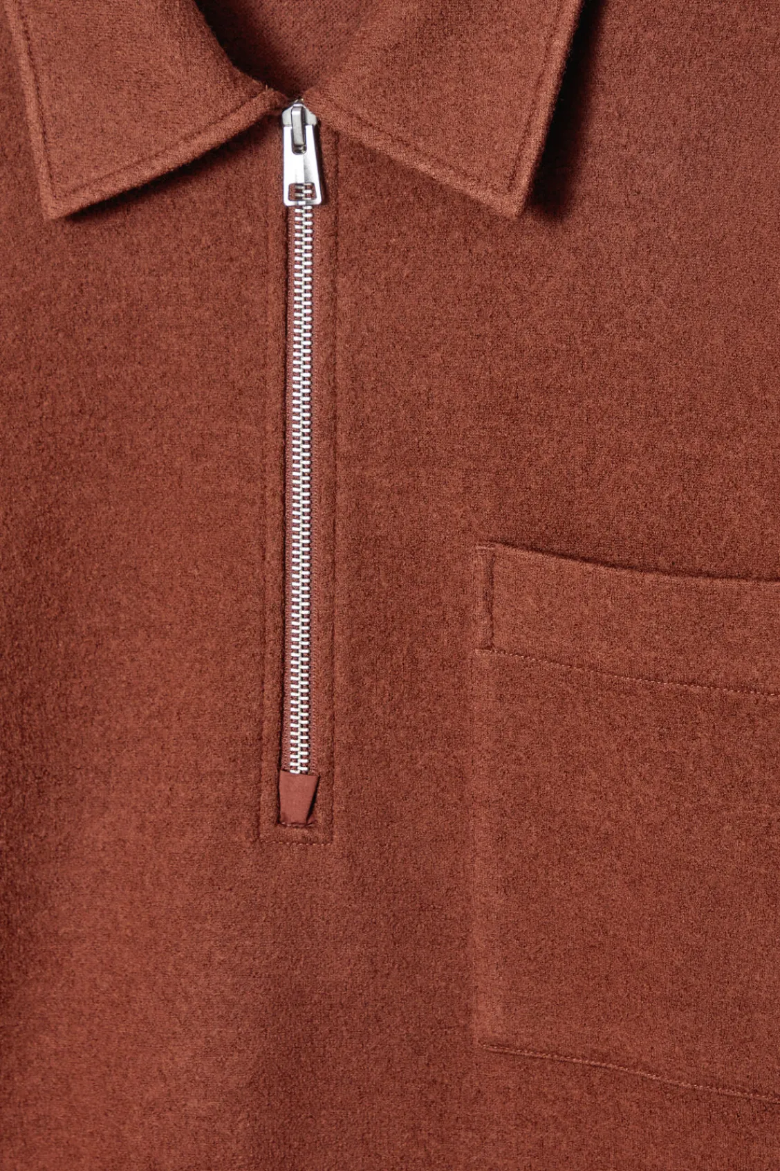 COS HALF-ZIP WOOL-BLEND SWEATER- Sweatshirts & Hoodies | Sweaters & Cardigans