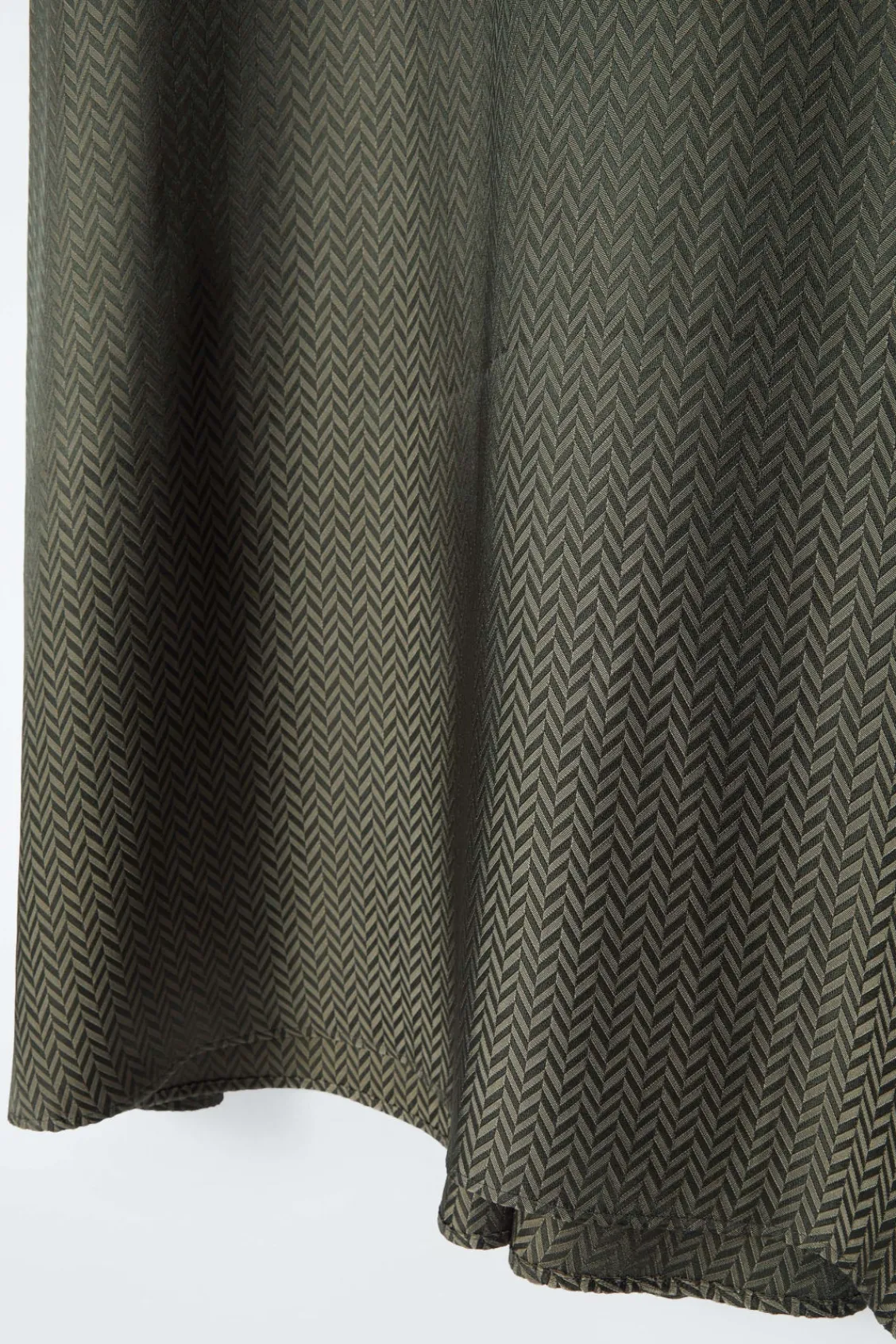 COS HERRINGBONE MAXI SHIRT DRESS-Women Dresses & Jumpsuits