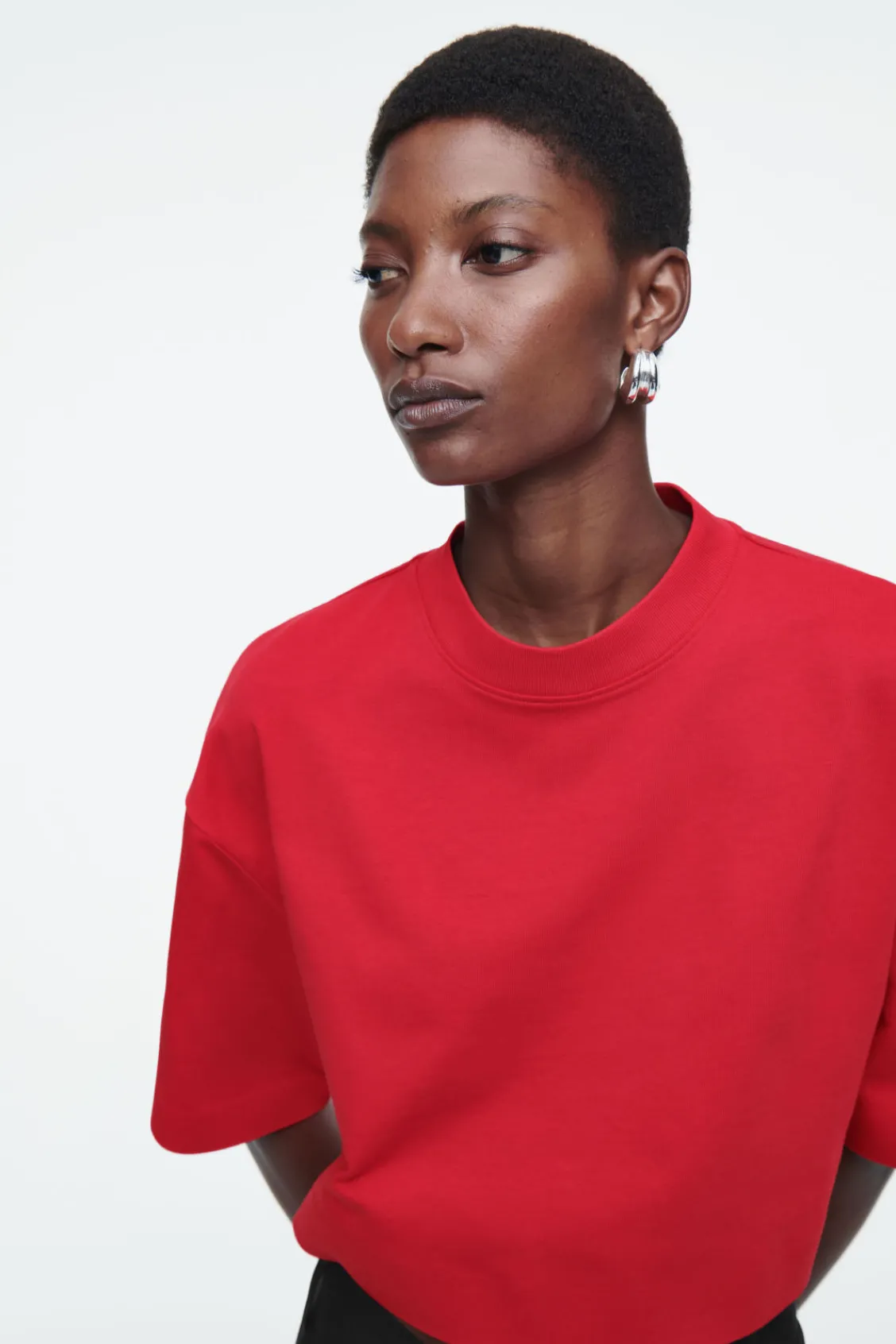 COS HIGH LINE RELAXED T-SHIRT-Women T-Shirts | Tops