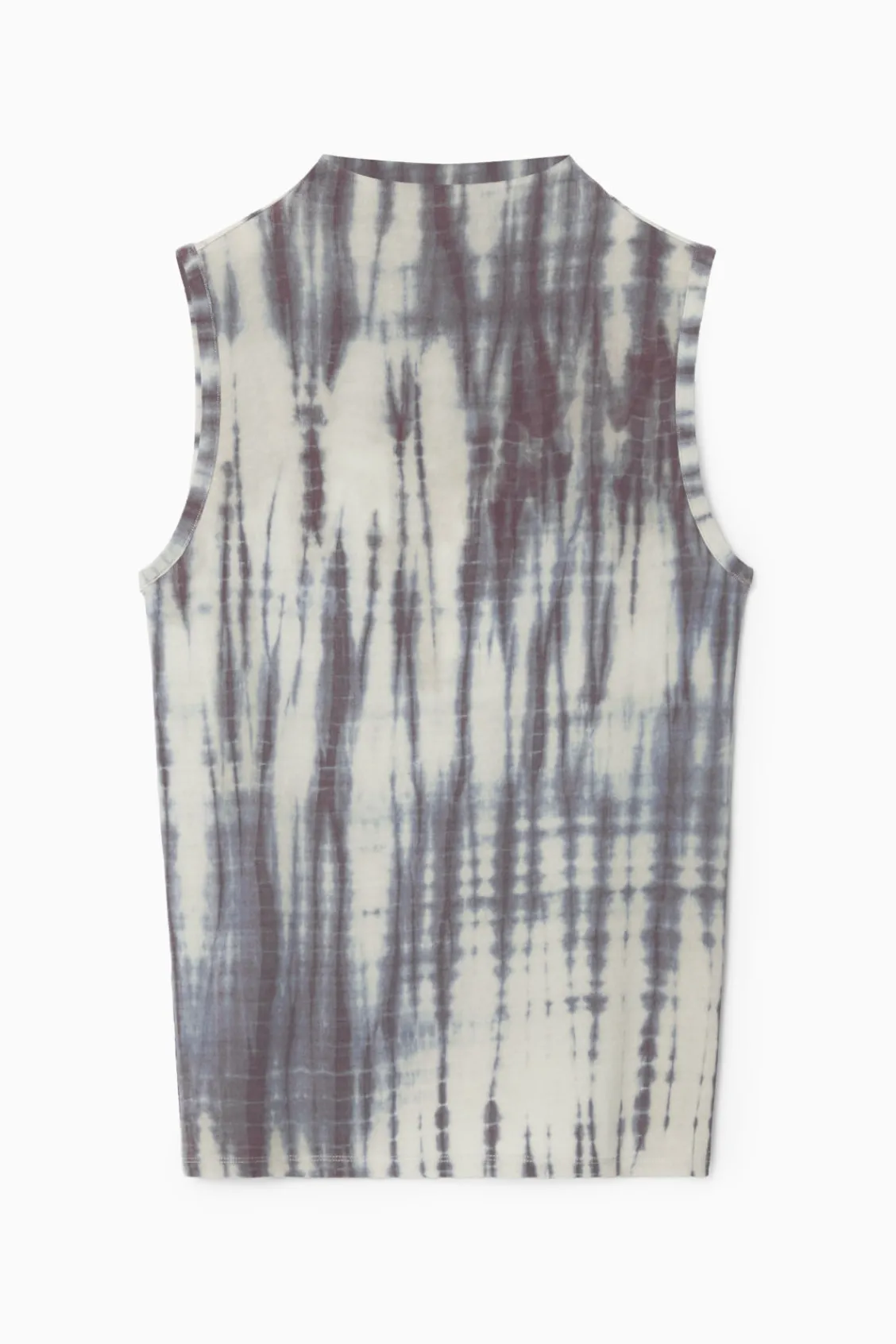 COS HIGH-NECK TANK TOP-Women T-Shirts | Tops