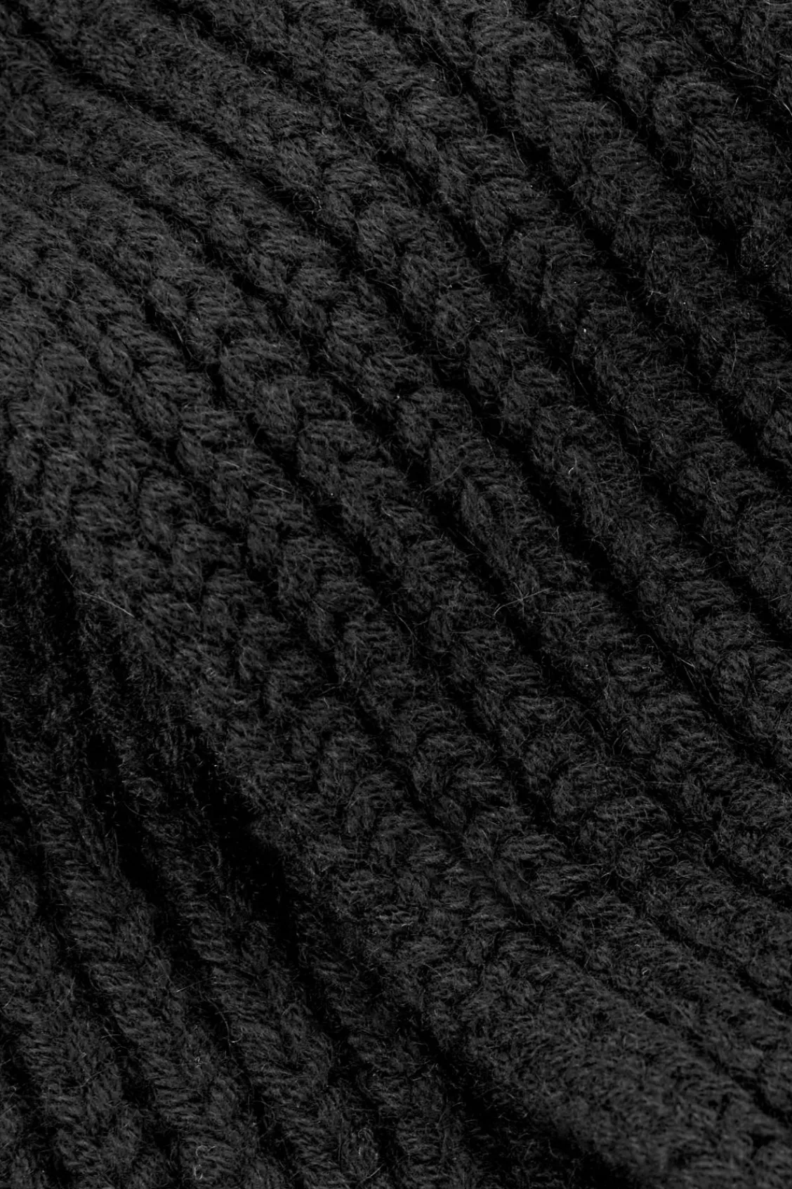 COS HOODED RIBBED CASHMERE-BLEND SCARF- Hats & Scarves | Cashmere