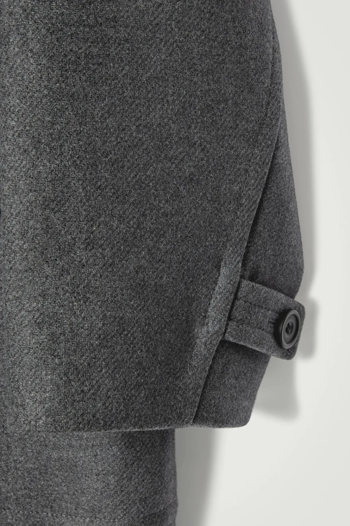 COS HOODED WOOL DUFFLE COAT- Coats & Jackets