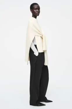 COS HYBRID WOOL CAPE SWEATER-Women Capes & Hybrids | Sweaters & Cardigans