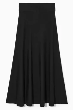 COS KNITTED MIDI SKIRT-Women Skirts | Sweaters & Cardigans