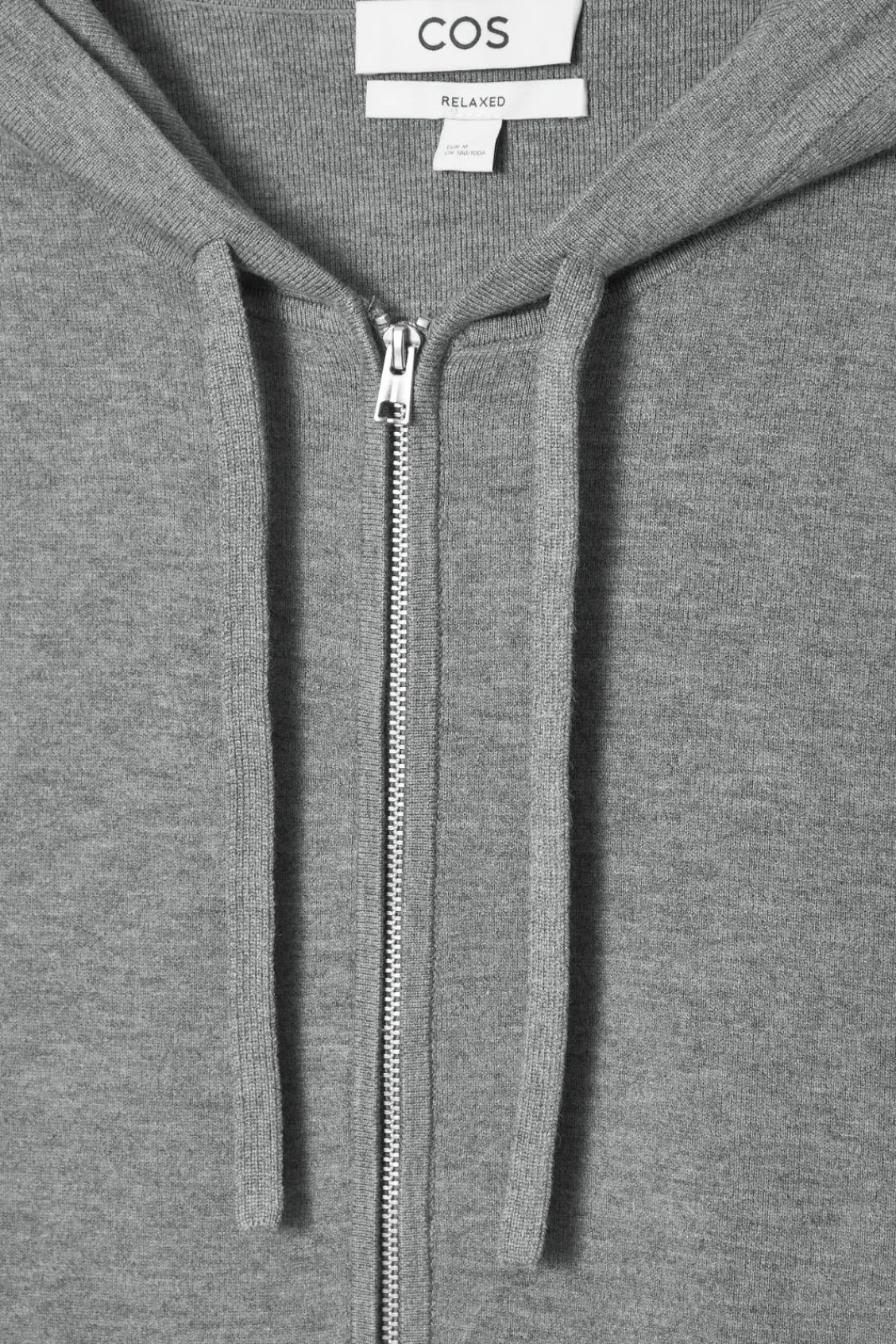 COS KNITTED ZIP-UP HOODIE- Sweatshirts & Hoodies | Sweaters & Cardigans