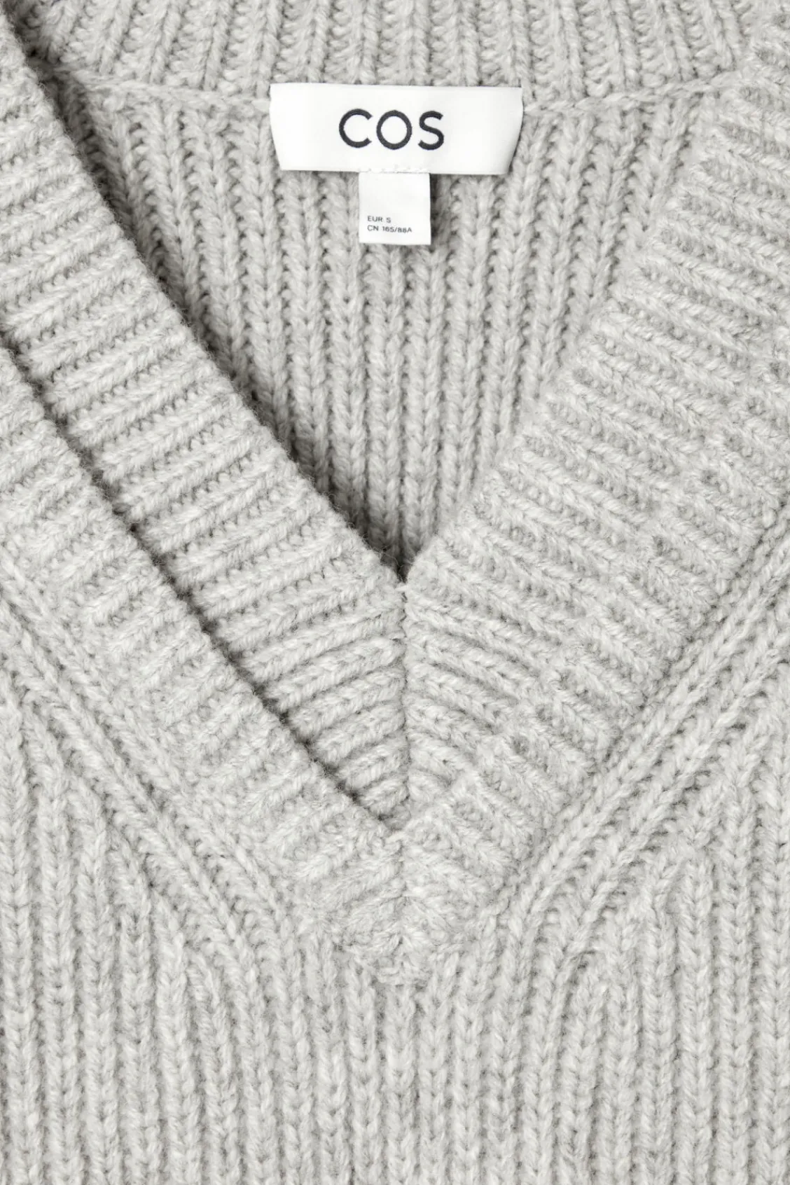 COS LAYERED V-NECK MERINO WOOL JUMPER-Women Tops | Sweaters & Cardigans