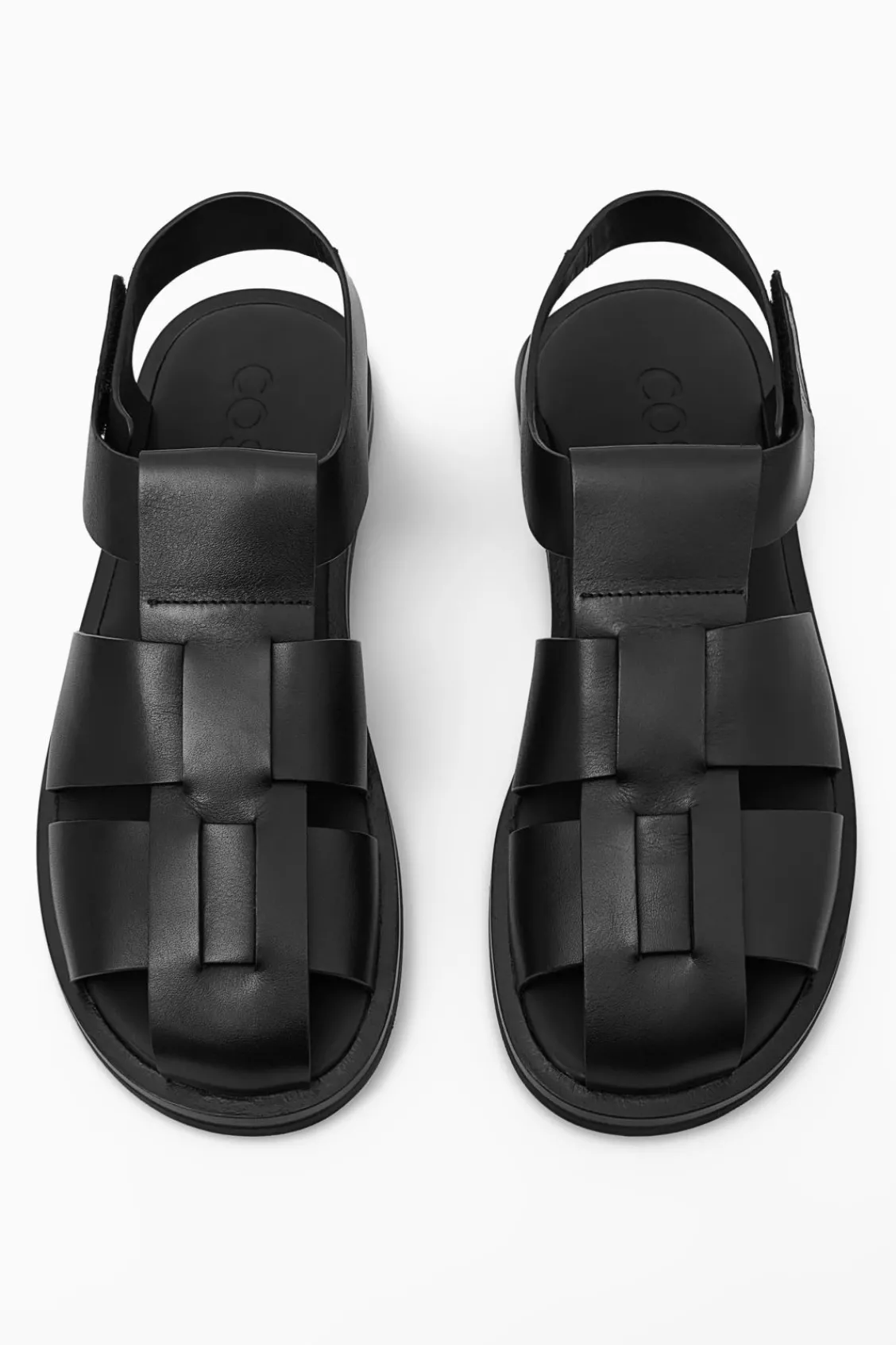 COS LEATHER FISHERMAN SANDALS- Shoes