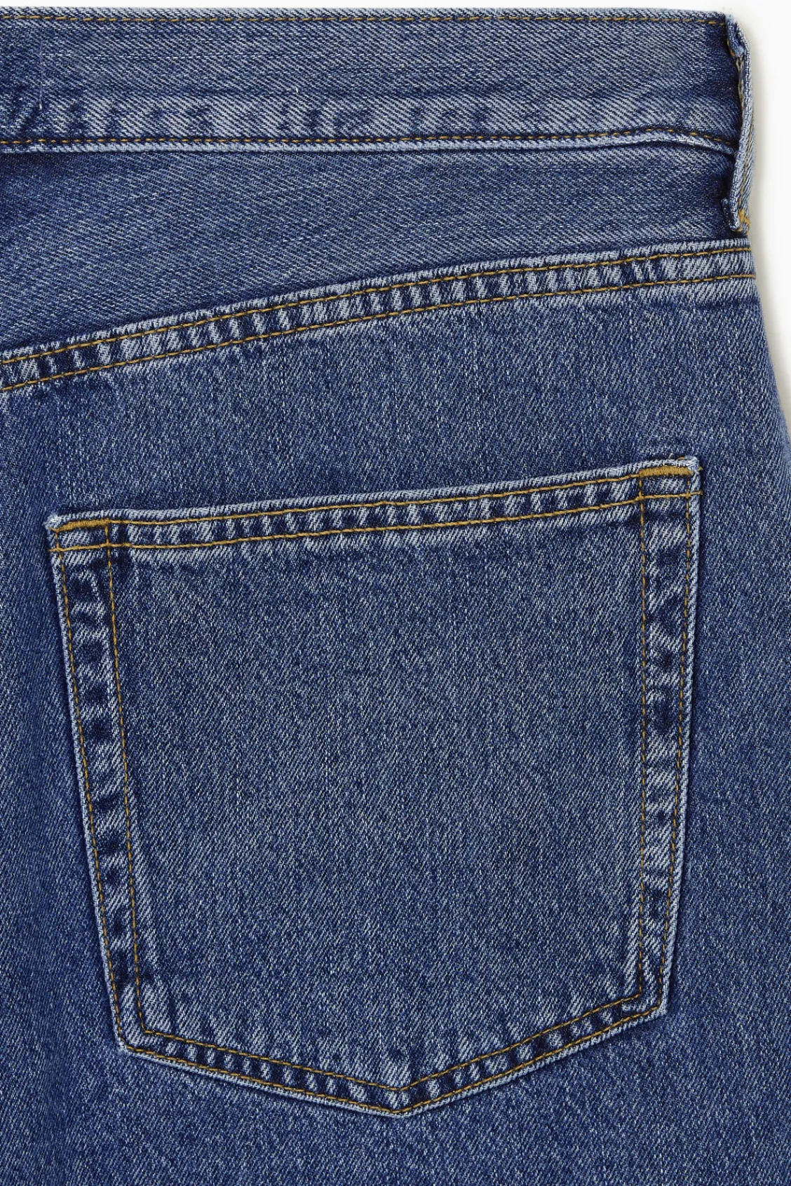 COS LONGLINE DENIM SHORTS-Women Pants