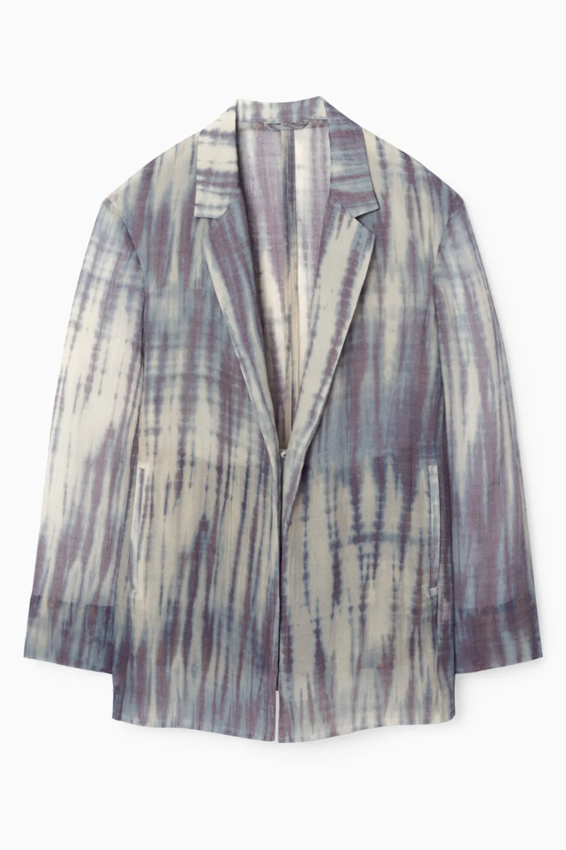 COS LONGLINE SINGLE-BREASTED BLAZER-Women Coats & Jackets