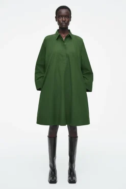 COS LONG-SLEEVED A-LINE SHIRT DRESS-Women Dresses & Jumpsuits