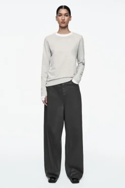 COS 24/7 LONG-SLEEVED T-SHIRT-Women Tops