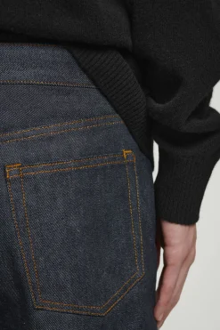COS MARGIN RAW SELVEDGE TAPERED JEANS- Jeans | Pants