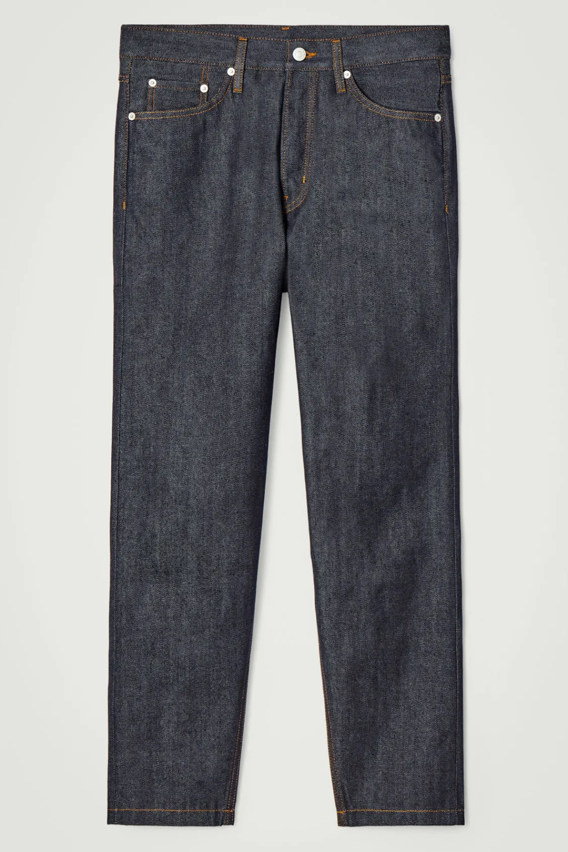 COS MARGIN RAW SELVEDGE TAPERED JEANS- Jeans | Pants