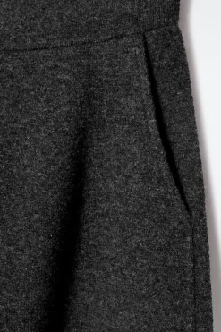 COS MERINO WOOL BARREL-LEG TROUSERS-Women Pants | Sweaters & Cardigans
