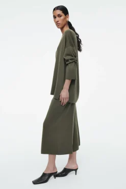 COS MERINO WOOL CULOTTES-Women Pants | Sweaters & Cardigans
