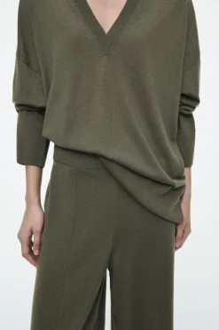 COS MERINO WOOL CULOTTES-Women Pants | Sweaters & Cardigans