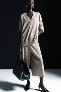 COS MERINO WOOL CULOTTES-Women Pants | Sweaters & Cardigans