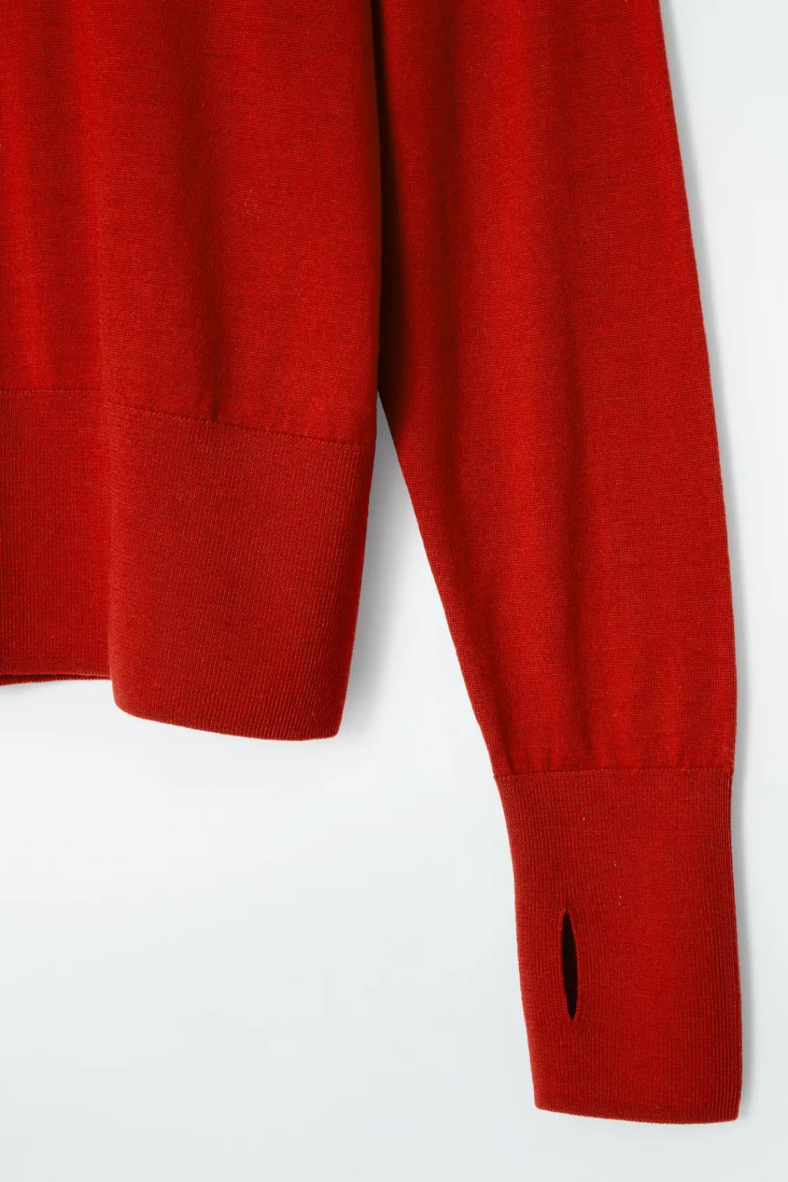 COS MERINO WOOL HOODIE-Women Tops | Sweaters & Cardigans