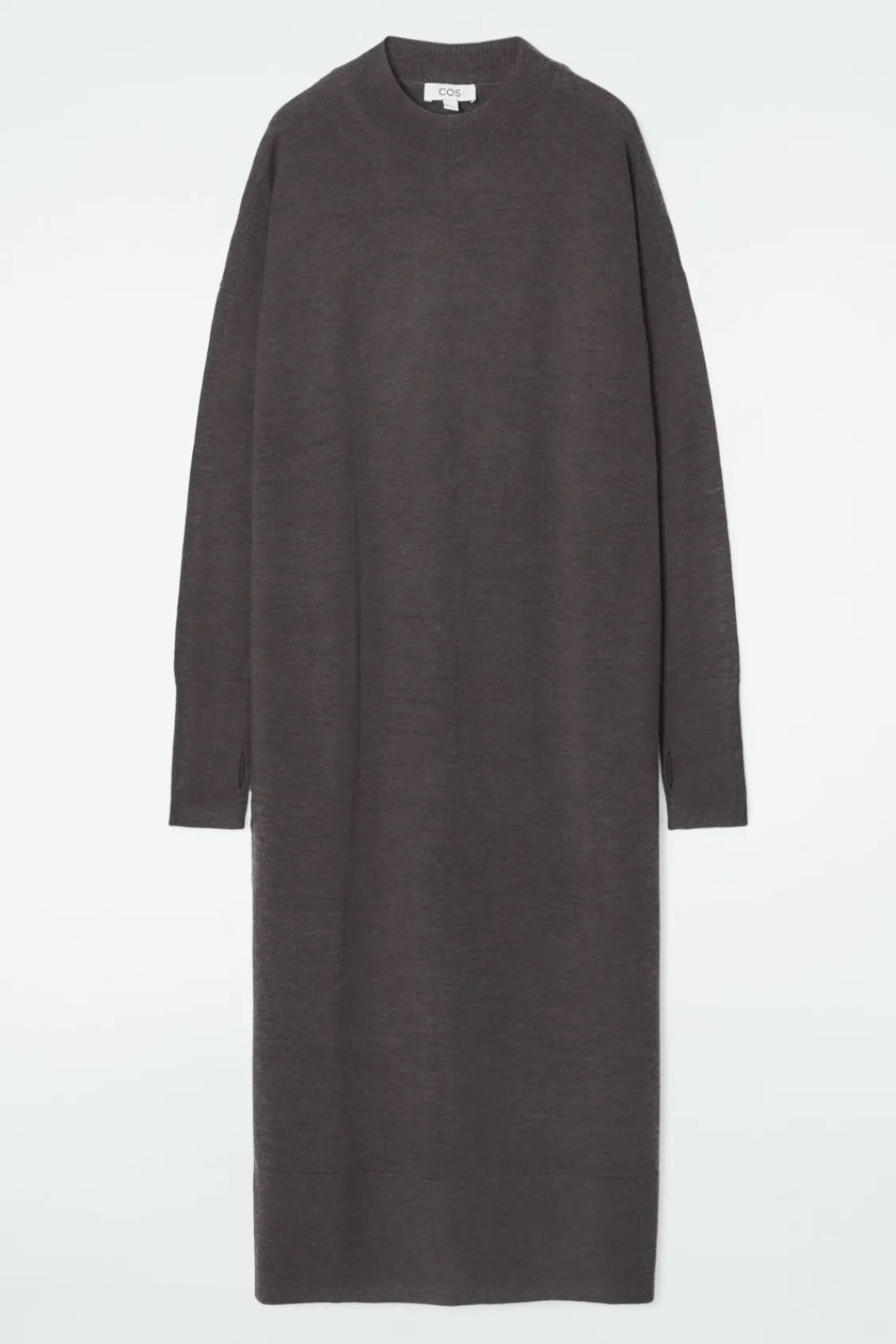 COS MERINO WOOL MIDI DRESS-Women Dresses & Jumpsuits | Sweaters & Cardigans