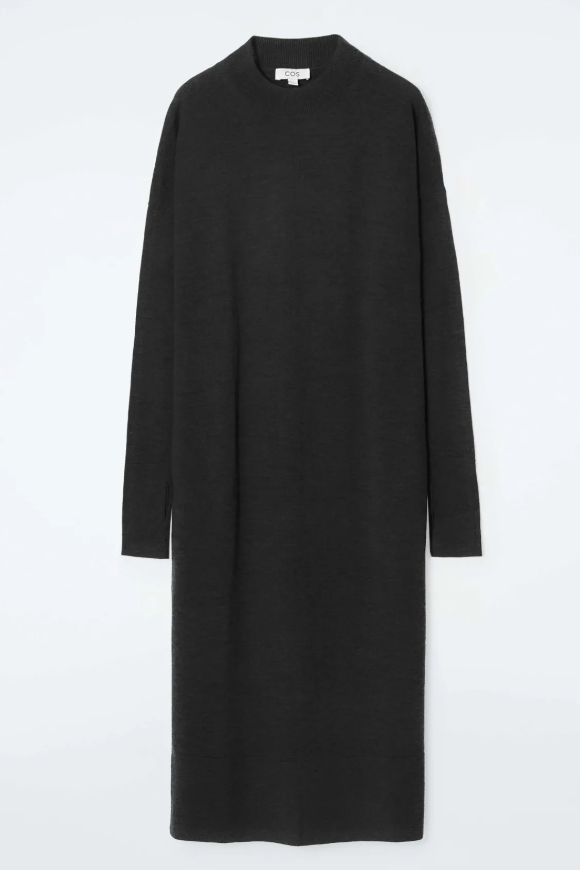 COS MERINO WOOL MIDI DRESS-Women Dresses & Jumpsuits | Sweaters & Cardigans