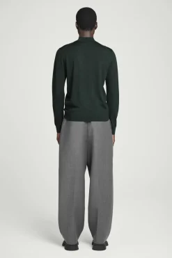 COS MERINO WOOL MOCK-NECK JUMPER- Sweaters & Cardigans