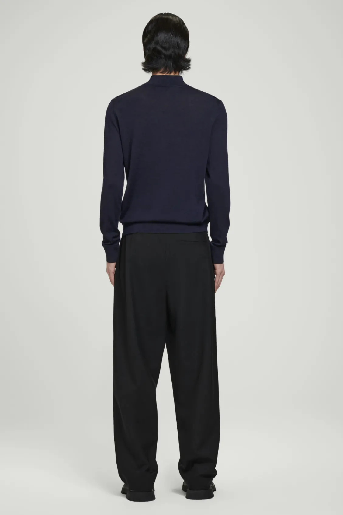 COS MERINO WOOL MOCK-NECK JUMPER- Sweaters & Cardigans