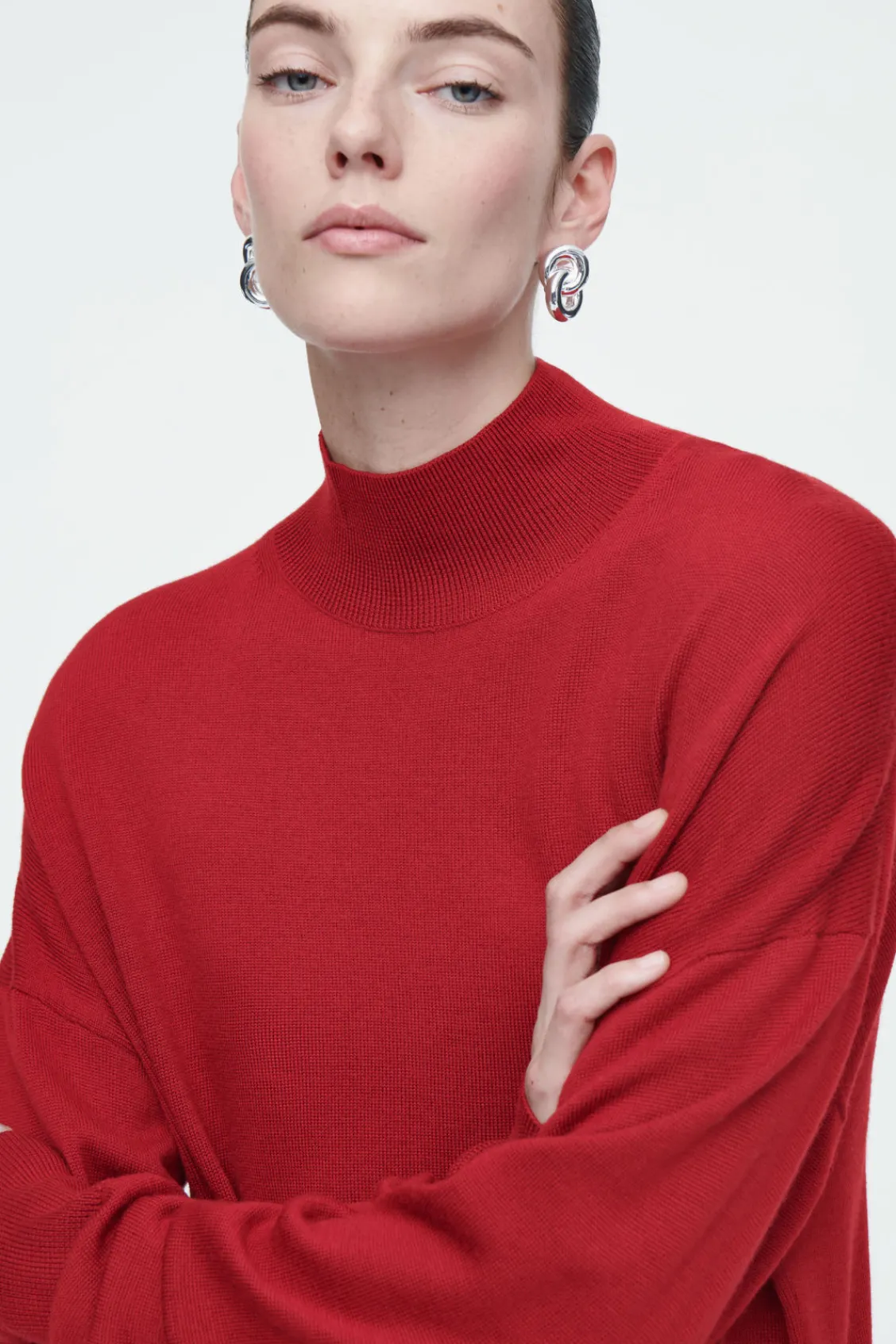 COS MERINO WOOL TURTLENECK DRESS-Women Dresses & Jumpsuits | Sweaters & Cardigans