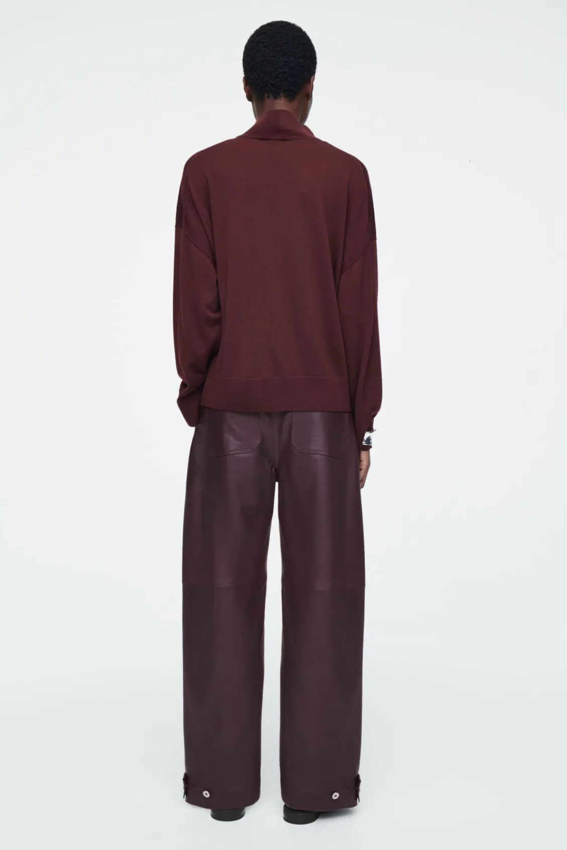 COS MERINO WOOL TURTLENECK SWEATER-Women Sweaters & Cardigans