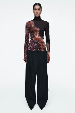COS MERINO WOOL TURTLENECK TOP-Women Tops | Sweaters & Cardigans