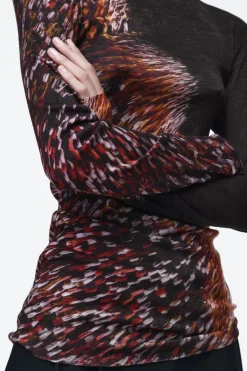 COS MERINO WOOL TURTLENECK TOP-Women Tops | Sweaters & Cardigans
