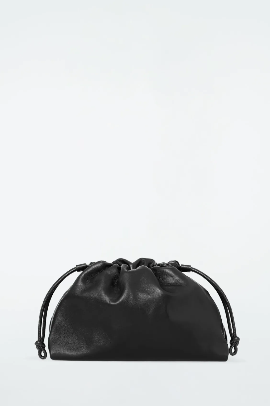 COS MINI CAVATELLI CLUTCH - LEATHER-Women Bags