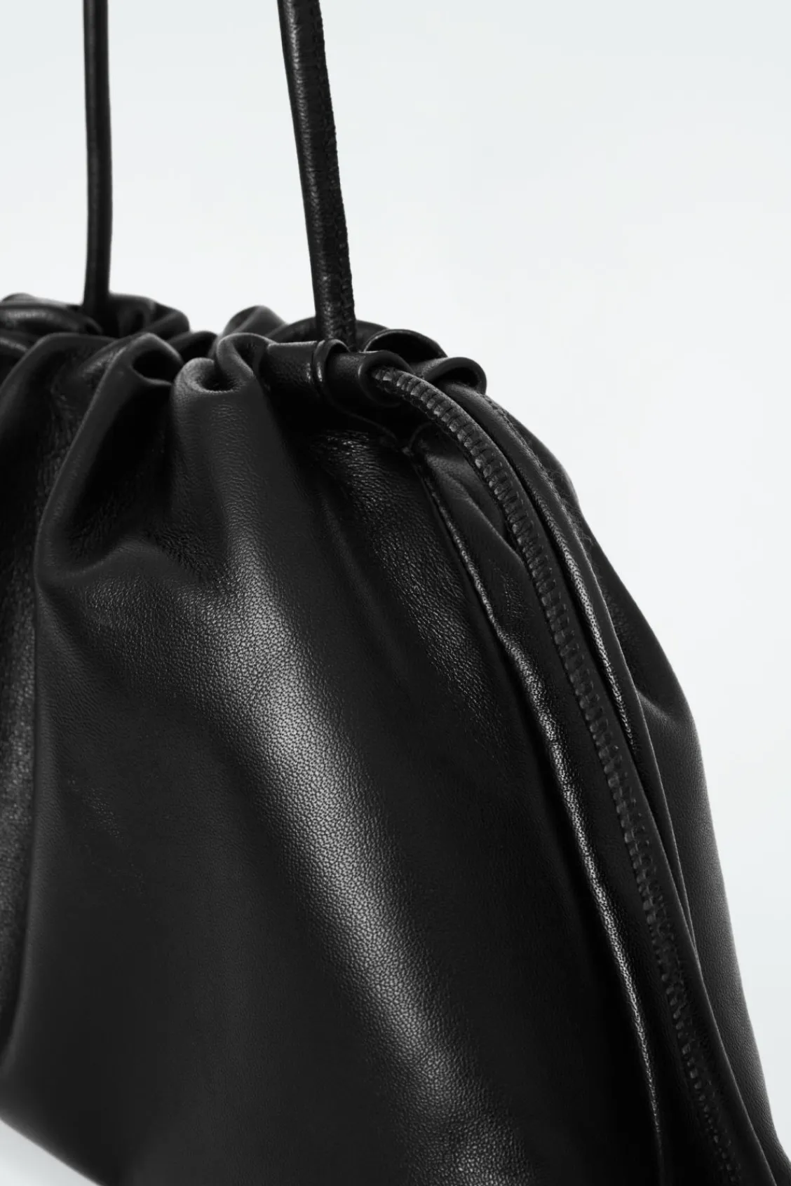 COS MINI CAVATELLI CLUTCH - LEATHER-Women Bags