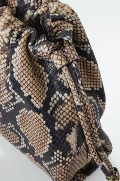 COS MINI CAVATELLI CLUTCH - LEATHER-Women Bags