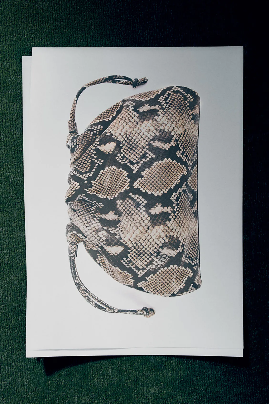COS MINI CAVATELLI CLUTCH - LEATHER-Women Bags