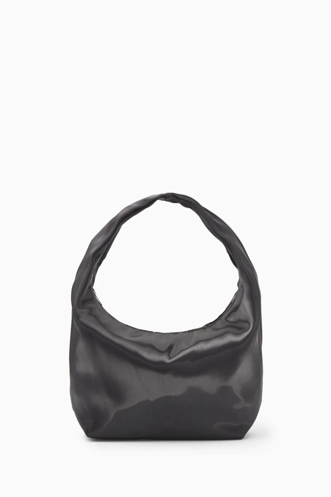 COS MINI SLING HIGH-SHINE SHOULDER BAG-Women Bags